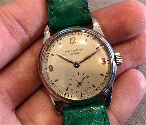 vintage patek philippe watch 34mm|patek philippe 1950s watches.